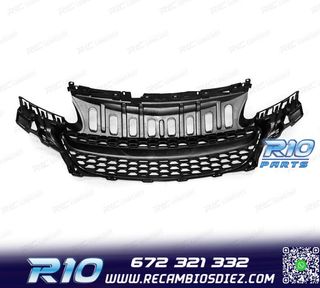 PARRILLA PARA OPEL CORSA E 14-19 LOOK OPC NEGRO MATE
