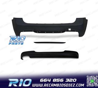 PARAGOLPES TRASERO BMW E91 08-12 LOOK M TECH