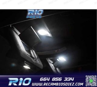 KIT 20 BOMBILLAS LED INTERIOR PARA MERCEDES CLASE C W204 C20