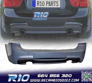 PARAGOLPES TRASERO BMW E91 08-12 LOOK M TECH