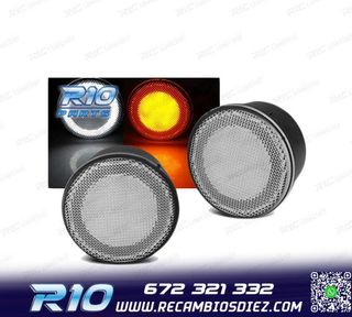 INTERMITENTES FRONTALES JEEP WRANGLER JK 07-18 LED WHITE