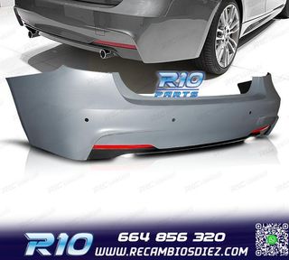 PARAGOLPES TRASERO BMW F30 F35 12-19 LOOK M PDC