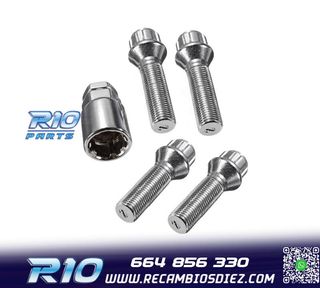 TORNILLOS ANTIRROBO LARGOS 12X125 CÓNICO