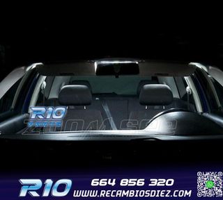 KIT 15 BOMBILLAS LED INTERIOR PARA VOLKSWAGEN VW GOLF 4 MK4 
