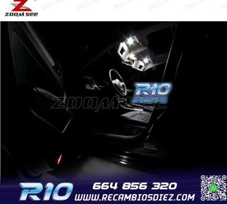 KIT 18 BOMBILLAS LED INTERIOR PASSAT B7 SEDÁN 12-15