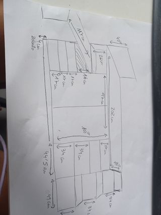 Mueble juvenil cama + escritorio + armario 