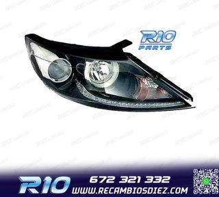 FARO DCH PARA KIA SPORTAGE SL 10-13 FONDO NEGRO LED