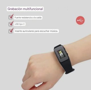 Reloj espía grabador de voz