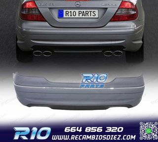 PARAGOLPES TRASERO MERCEDES CLK 200-500 W209 C209 02-09 LOOK