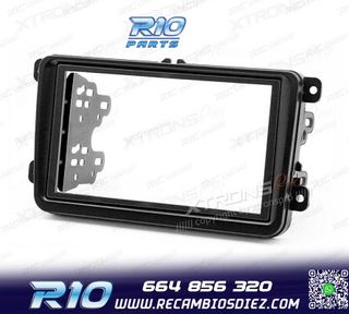 MARCO NEGRO RADIO 2-DIN PARA SKODA VOLKSWAGEN VW SEAT