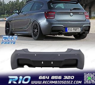 PARAGOLPES TRASERO BMW F20 F21 11-15 LOOK M PERFORMANCE PDC