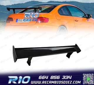 ALERON SPOILER BMW E46 COUPE 03-07 LOOK GTS NEGRO BRILLO