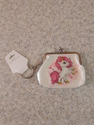Portamonete Unicorno Rosa ✨