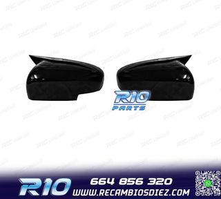 CARCASAS ESPEJOS SUZUKI SWIFT 17- NEGRO BRILLO