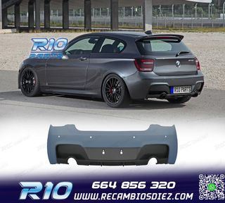 PARAGOLPES TRASERO BMW F20 F21 11-15 LOOK M PERFORMANCE PDC 