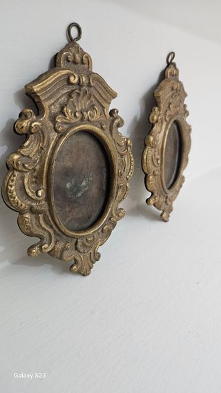 2 Cornici antiche bronzo stile francese