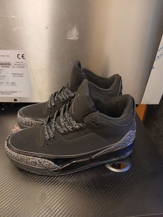 Zapatillas Jordan 3 blackat