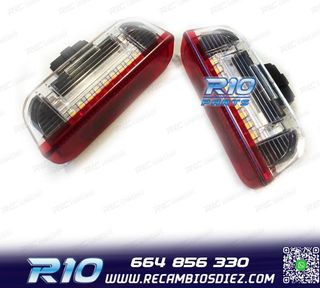 PLAFONES LED PUERTAS DELANTERAS PARA VOLKSWAGEN VW GOLF PASS