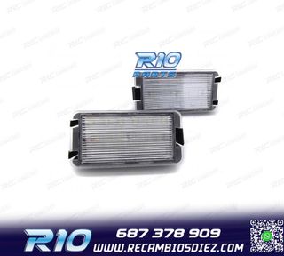 LUCES MATRÍCULA LED SEAT