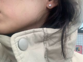 Orecchini Moissanite e Argento