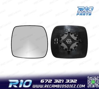 CRISTAL ESPEJO + BASE REVERSIBLE IZQUIERDO / DERECHO RENAULT