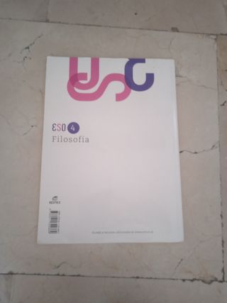 Libro Filosofía 4º ESO