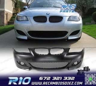 KIT CARROCERIA BMW E60 03-07 CON LAVAFAROS Y ANTINIEBLAS