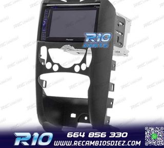 MARCO NEGRO RADIO 1-DIN Y 2-DIN PARA MINI HATCH II CABRIO II