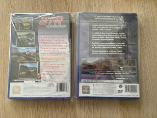 PS2 (PlayStation 2): GTR Touring + F1 2002