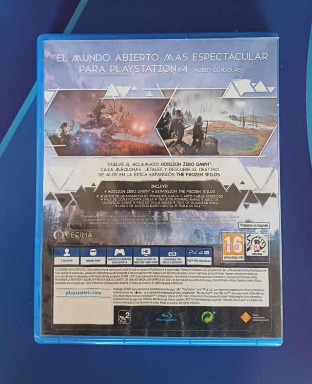 Sw PS4 Horizon Zero Dawn Edizione completa