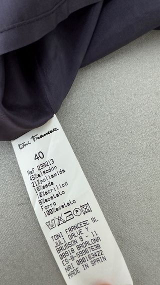 Fiesta Vestido midi azul cóctel