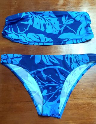 Bikini a fascia blu Yamamay
