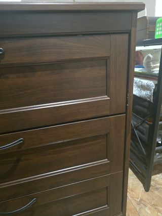 Cómoda 3 cajones - Madera marrón