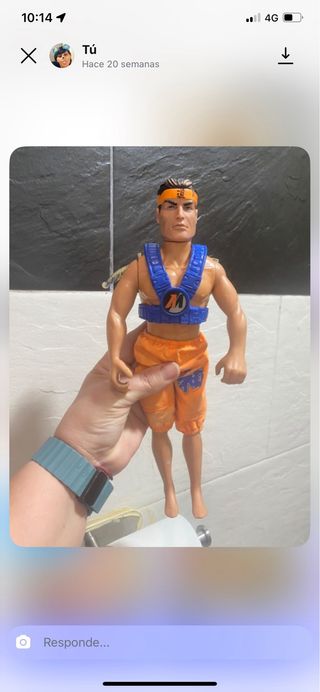 Muñeco Action Man vintage
