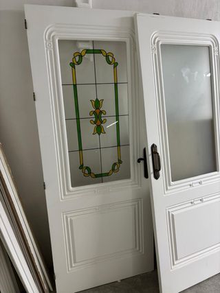 Puertas blancas clásicas