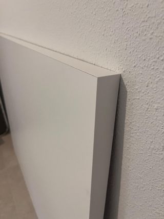 Cabecero cama 135cm blanco -madera