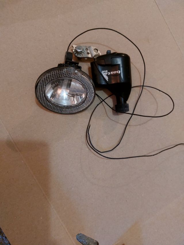 Fanale + bobina bici 
Basta Duo Pro