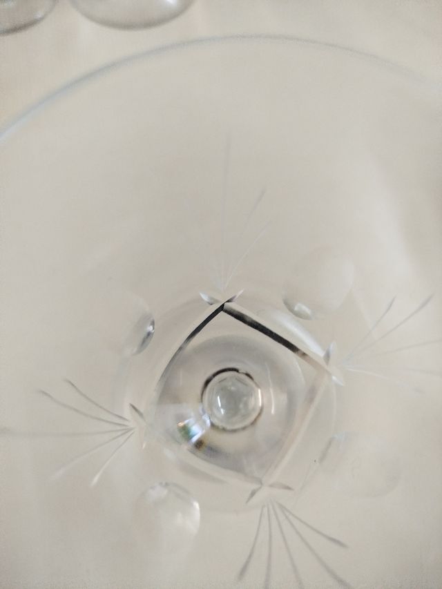 Copas cristal tallado