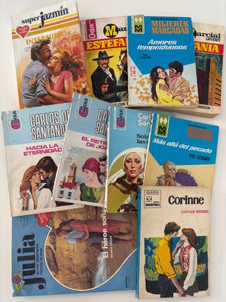 Lote 10 novelas románticas 