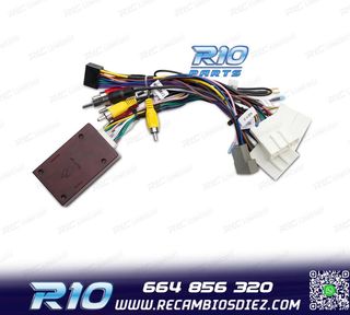 ADAPTADOR ISO INSTALACIÓN DE RADIOS XTRONS EN PARA NISSAN