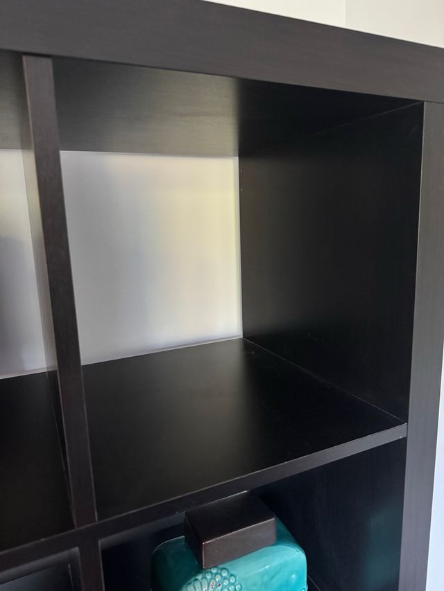 Estantería Kallax IKEA marrón oscuro