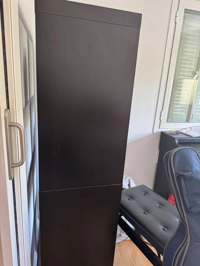 Estantería Kallax IKEA marrón oscuro