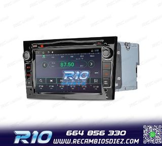RADIO GPS ANDROID 11 PARA OPEL ASTRA H VIVARO ZAFIRA VECTRA