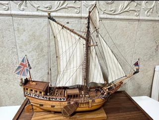 Maqueta Barco Madera inglés