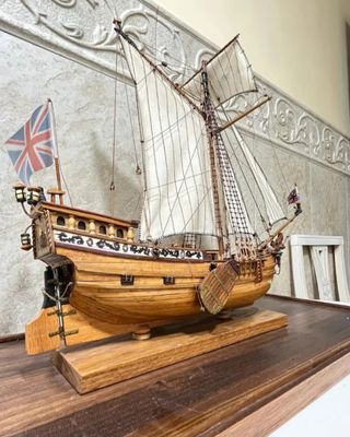 Maqueta Barco Madera inglés