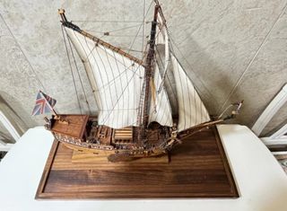 Maqueta Barco Madera inglés