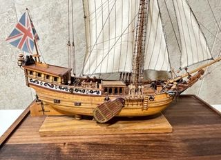 Maqueta Barco Madera inglés