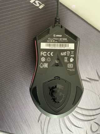 Ratón MSI Clutch GM08 - Negro