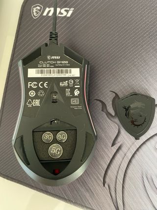 Ratón MSI Clutch GM08 - Negro