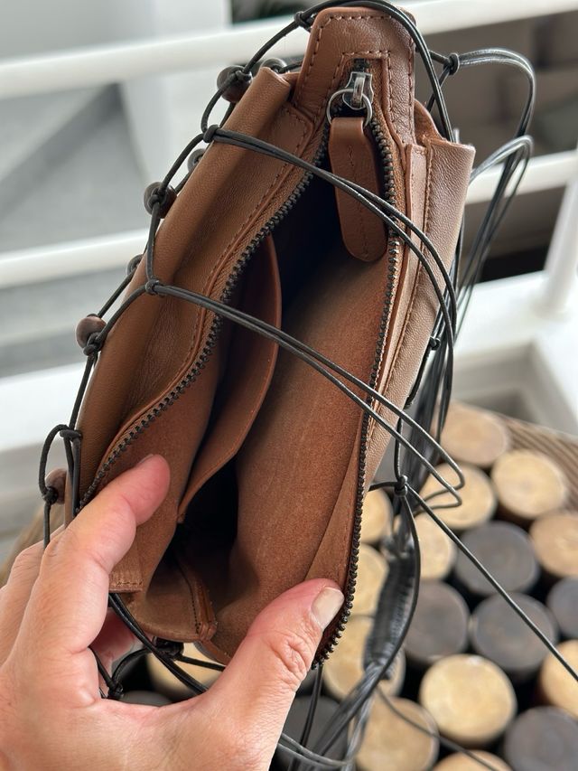 Bolso Massimo Dutti marrón